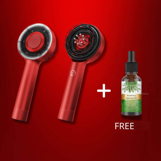 Mangalo HydroComb™ | Electric Red Light Massage Brush