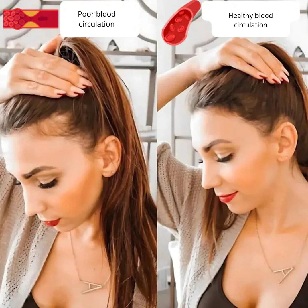 RadiantRoots™ | Discover Fuller Hair with the LED Hair Growth Comb