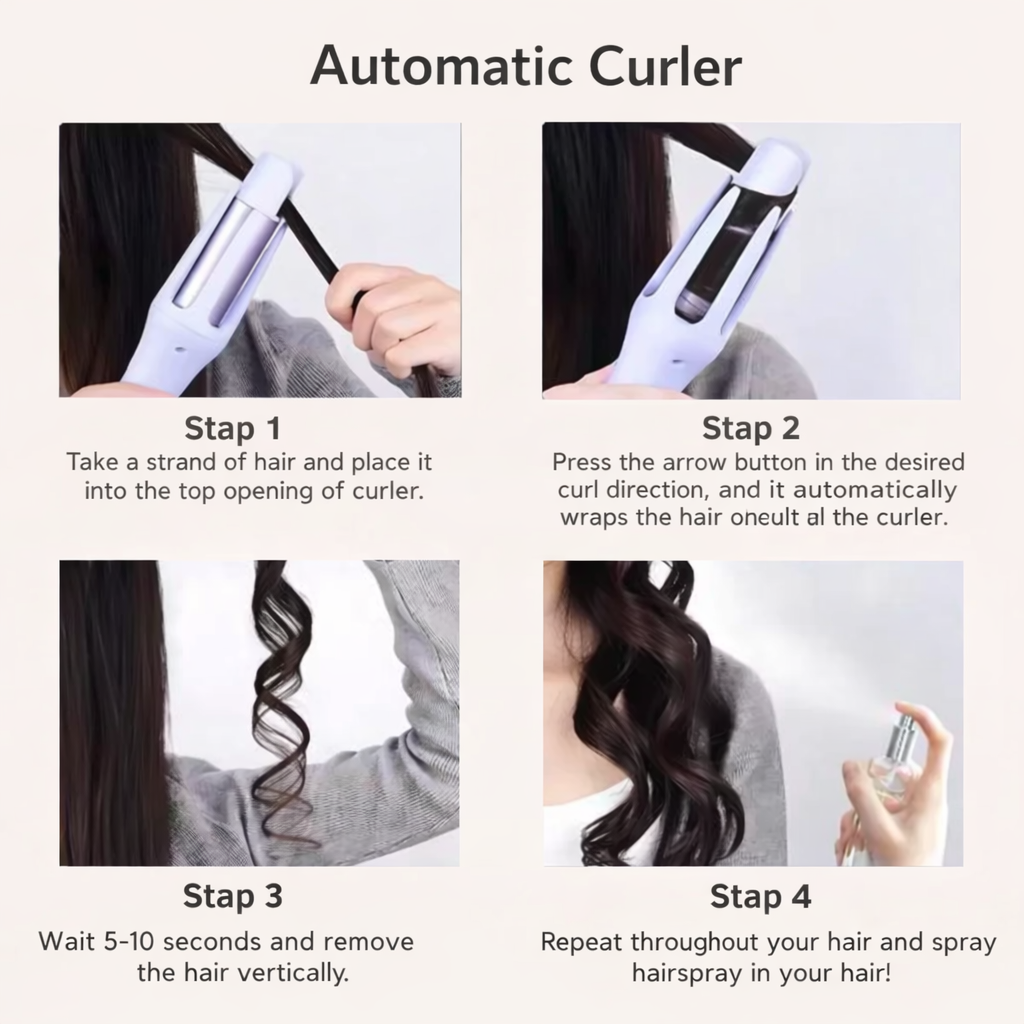 Automatic Hair Curler™ | Create beautiful curls in minutes