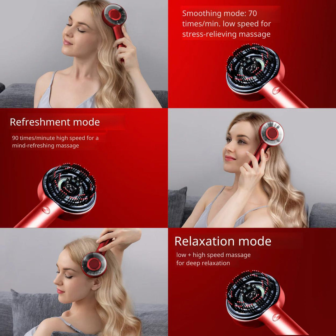 Mangalo HydroComb™ | Electric Red Light Massage Brush