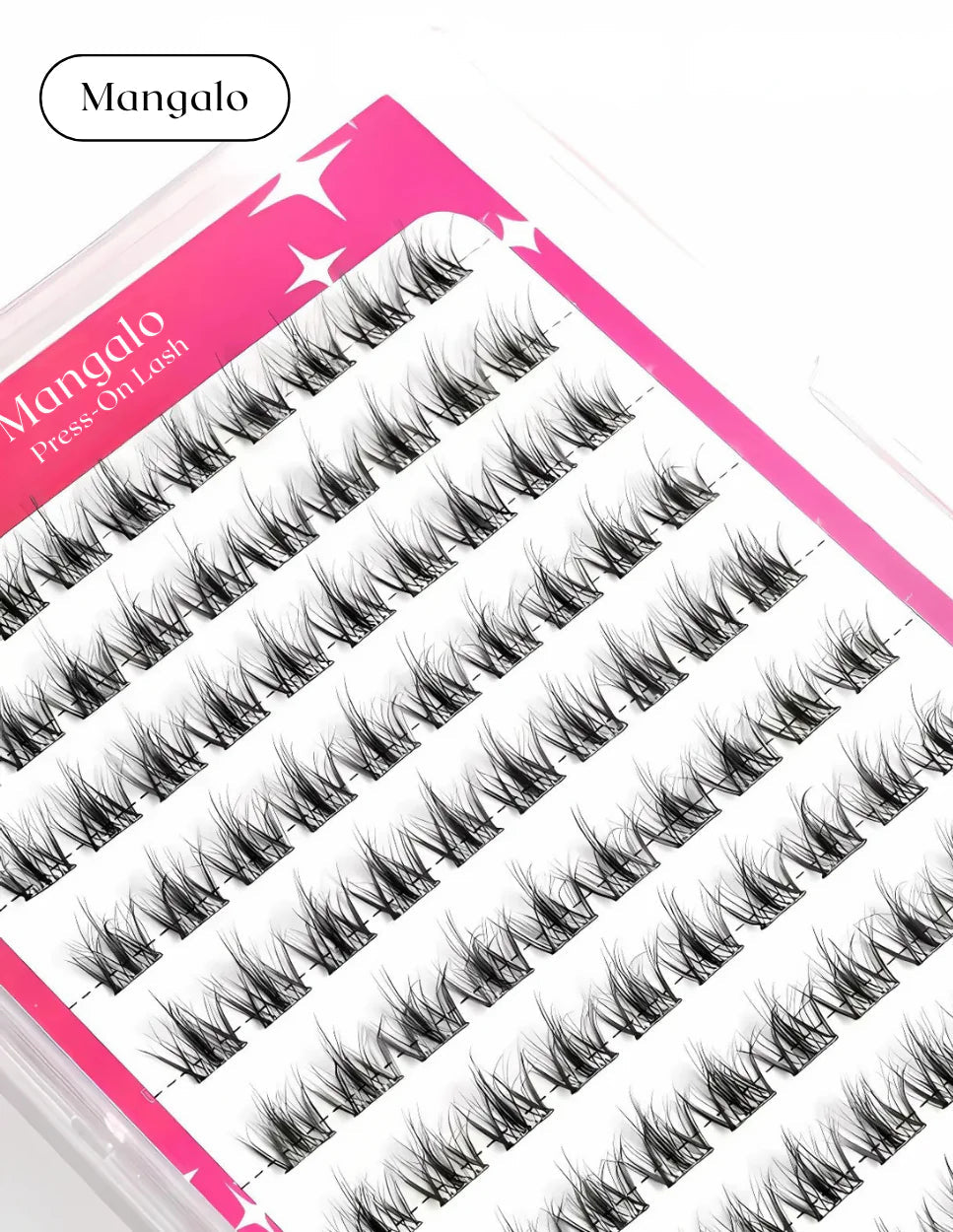 Mangalo Press-On Lash™ | No Glue Mess!