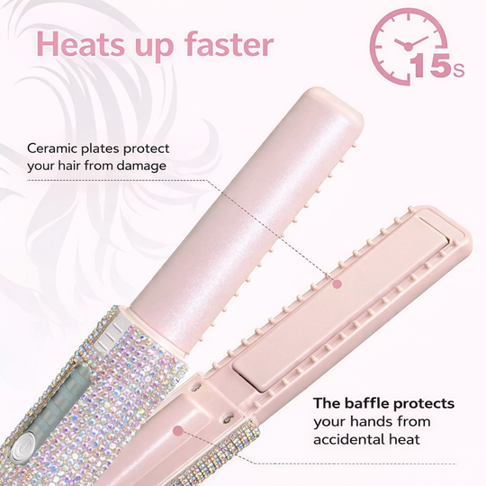 Glanz Styler™ | Your sparkling must-have for perfect hair styling on the go!