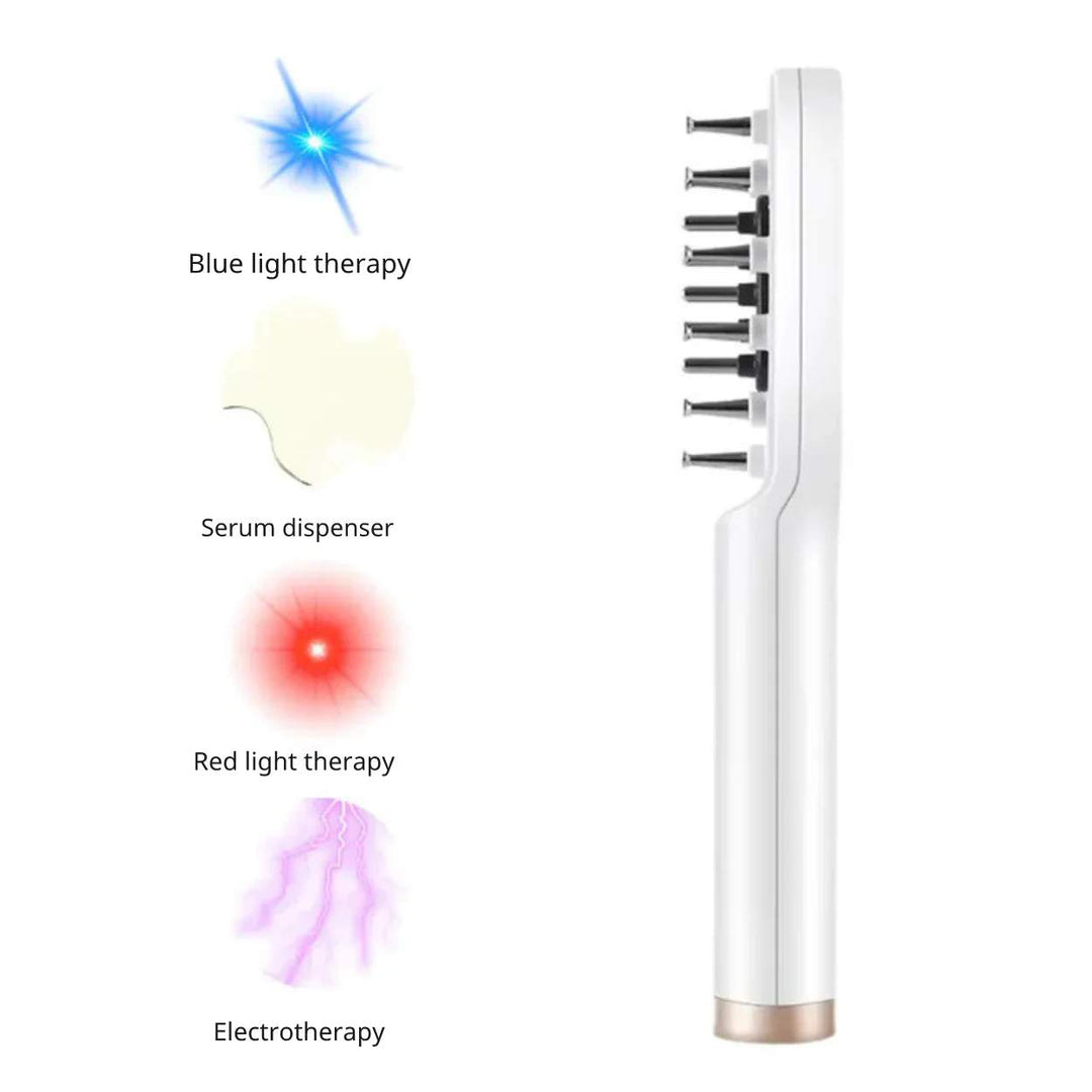 RadiantRoots™ | Discover Fuller Hair with the LED Hair Growth Comb