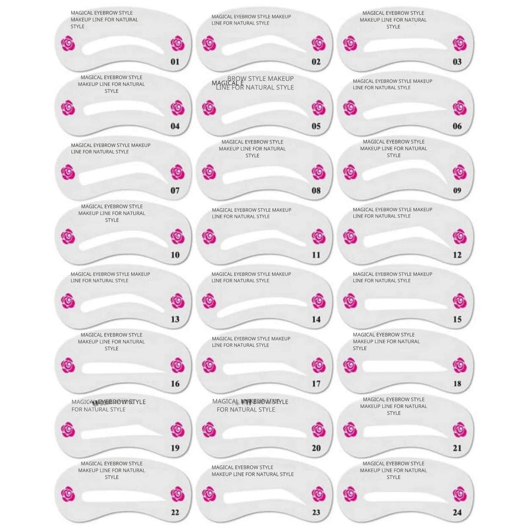 BrowMaster™ | Complete eyebrow stamping kit