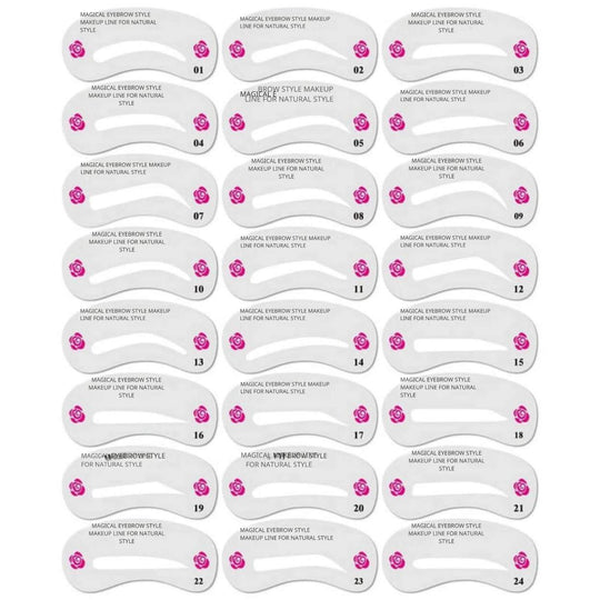 BrowMaster™ | Complete eyebrow stamping kit