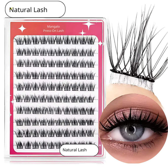 Mangalo Press-On Lash™ | No Glue Mess!