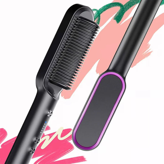 QuickSleek™ | Ready in a Flash with the Electric Hair Styling Brush