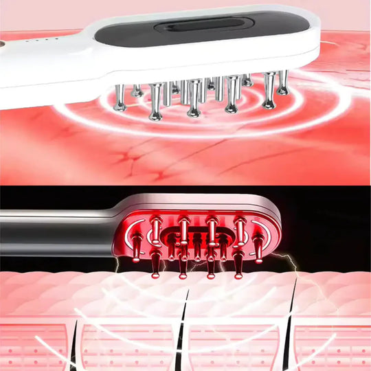 RadiantRoots™ | Discover Fuller Hair with the LED Hair Growth Comb