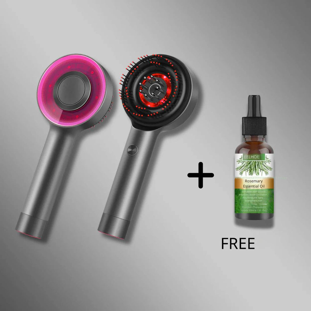 Mangalo HydroComb™ | Electric Red Light Massage Brush